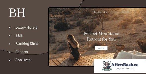 108815  Brooklyn Heights v1.2 - Hotel Booking WordPress Theme 
