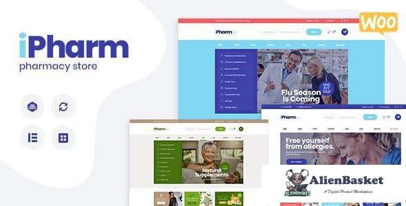 109339  IPharm v1.1.0 - Online Pharmacy & Medical WordPress Theme 