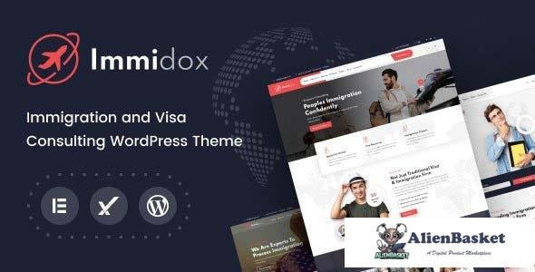 108902  Immidox v1.0 - Immigration and Student consultancy Wordpress Theme + RTL 