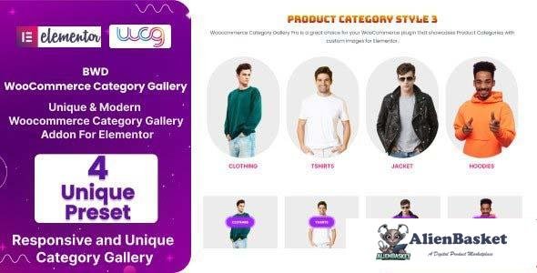 108946  BWD WooCommerce Category Gallery Addon For Elementor v1.0 