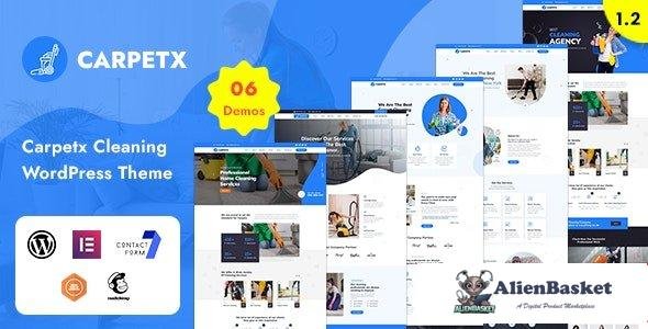 109034  Carpetx v1.6 - Cleaning Services WordPress Theme 