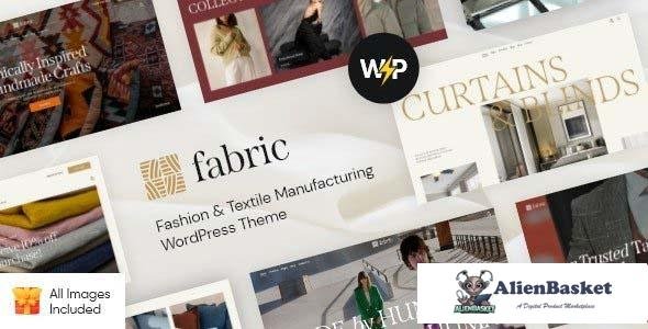 109054  Fabric v1.5.0 - Fashion & Textile Manufacturing WordPress Theme 