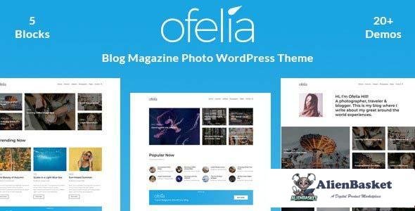 109325  Ofelia v2.0.2 - Travel Personal WordPress Blog Theme 
