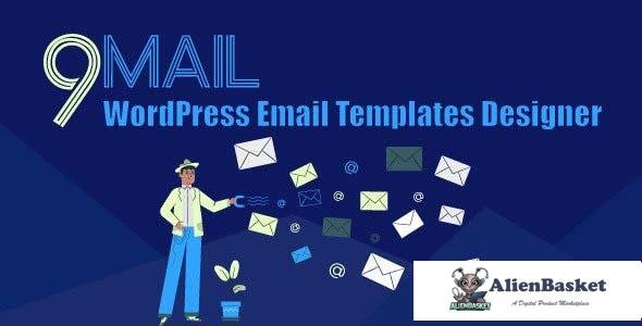 113057  9MAIL v1.0.4 – WordPress Email Templates Designer 