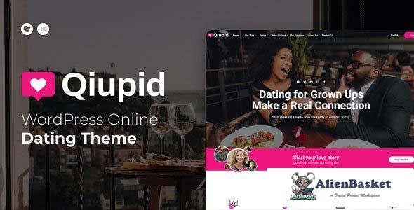 109233  Qiupid v1.3 - WordPress Dating Theme 