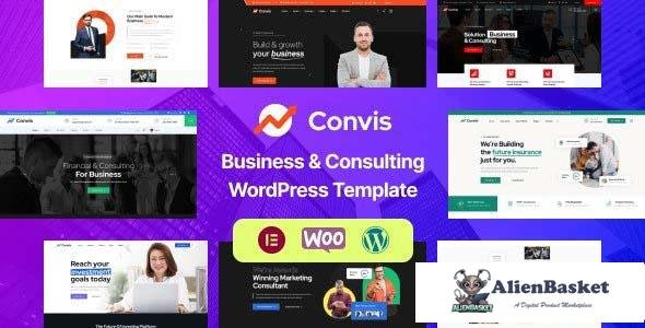 111041  Convis v1.0.3 - Consulting Business WordPress Theme 