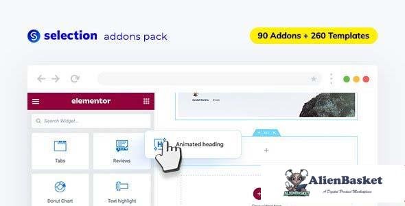 109346  Selection v1.12.1 – Elementor Addons Pack for WordPress 