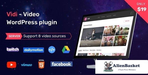 109438  Vidi v1.3.1 - Video WordPress Plugin 