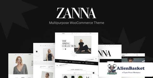 109458  ZANNA v1.0 - Elementor WooCommerce Theme 