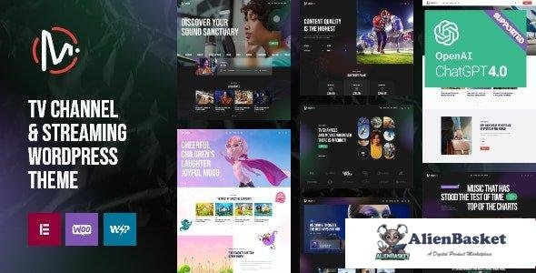 111572  MediaFlex v1.1 - TV Channel & Streaming WordPress Theme 