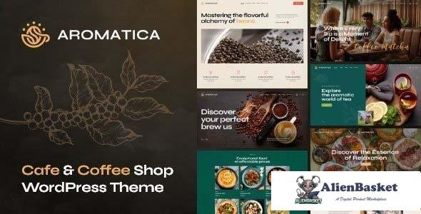 111564  Aromatica v1.2 - Cafe & Coffee Shop WordPress Theme 