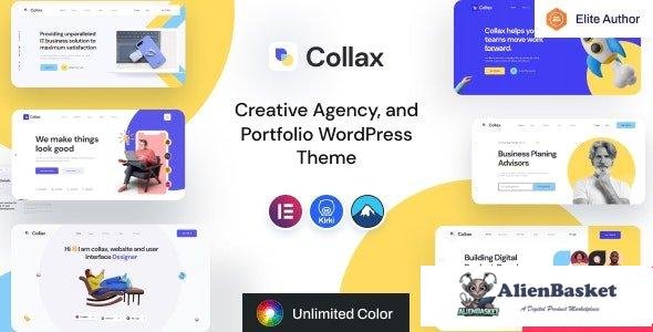 109492  Collax v1.0.9 - Creative Agency WordPress Theme 