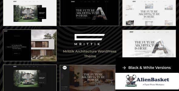 112695  Mrittik v1.0.3 - Architecture and Interior Design Theme 