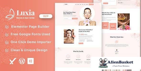 109541  Luxia v1.0 - Beauty & Spa Center WordPress Theme 