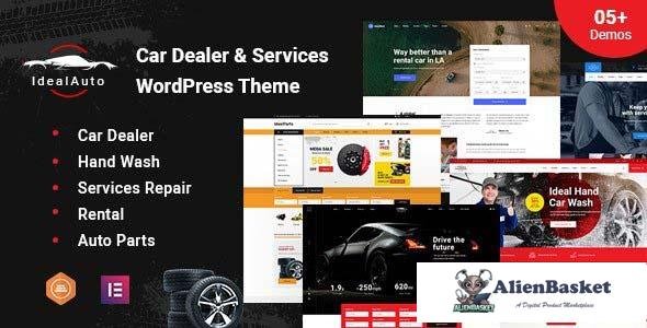 109551  IdealAuto v3.3.8 - Car Dealer & Services WordPress Theme 