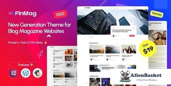 109651  FinMag v2.3 - Modern Magazine WordPress Theme 