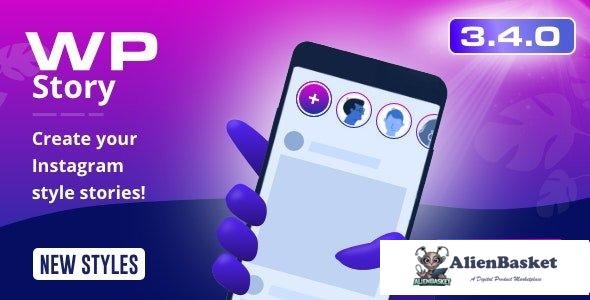 110371  WP Story Premium v3.5.0 - Instagram Style Stories For WordPress 