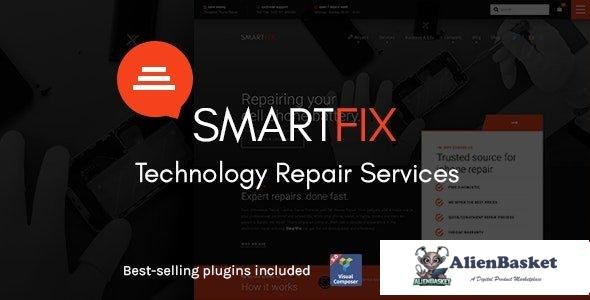 109730  SmartFix v1.2.0 - The Technology Repair Services WordPress Theme 