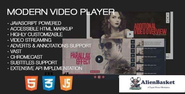 112681  Modern Video Player for Wordpress v10.21 