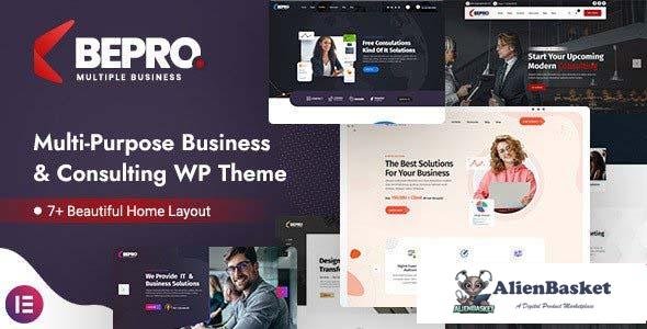 109737  Bepro v1.0 - Multipurpose Business WordPress Theme 