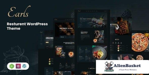 109764  Earls v1.2- Restaurant WordPress Theme 