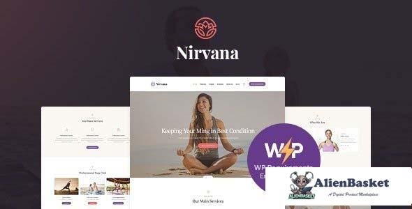 109769  Nirvana v1.3.0 - Yoga Studio and Fitness Club WordPress Theme 