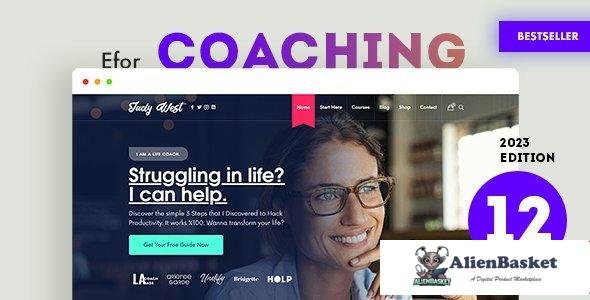 109813  Efor v12.0.1 - Coaching & Online Courses WordPress Theme 