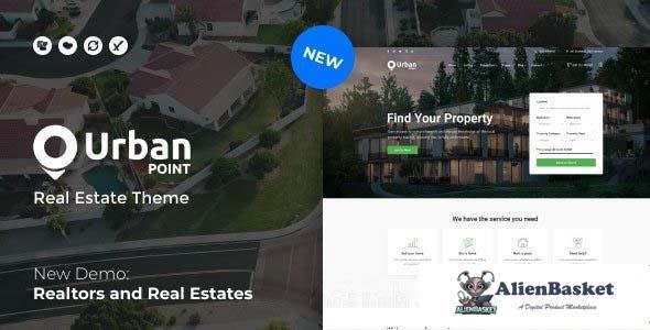 109861  UrbanPoint v1.7 - House Selling & Rental WordPress Theme 