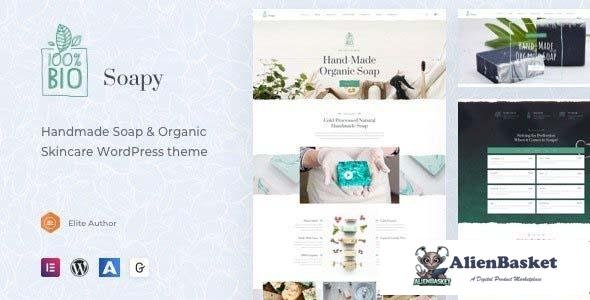 109863  Soapy v1.1.2 - Handmade & Organic Skincare WordPress 