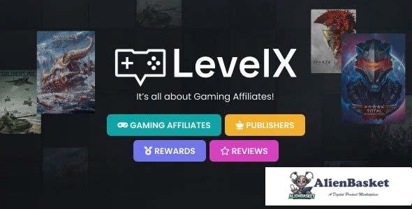 109866  LevelX v1.0 - Gaming Affiliate WordPress Theme 