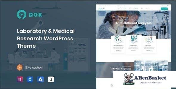 109865  Ninedok v1.1.4 - Laboratory & Research WordPress Theme 