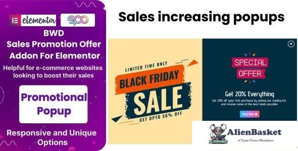 109925  BWD Sales Promotion Offer Addon For Elementor v1.0 