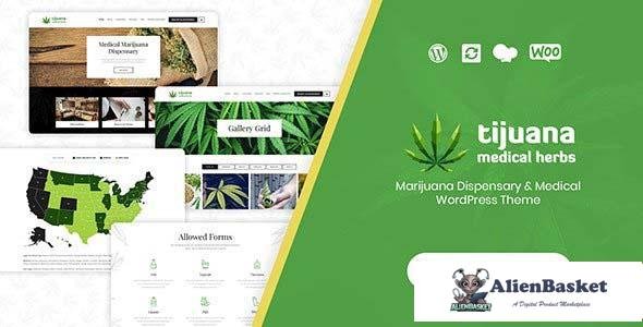 109979  Tijuana v1.6 - Marijuana Dispensary & Medical WordPress Theme 