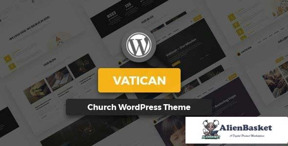 110036  Vatican v1.4 - Church WordPress Theme 