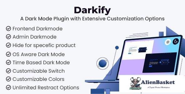 112555  Darkify v1.0.3 - WordPress Dark Mode Plugin 