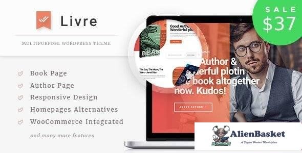 110068  Livre v2.0.1 - WooCommerce Theme For Book Store 