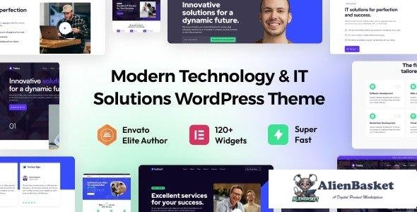 110096  Techant v1.0 - Technology & IT Solutions WordPress Theme 