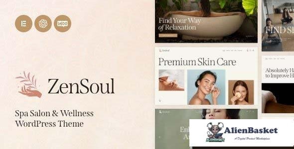 110113  ZenSoul v1.0 - Spa Salon & Wellness WordPress Theme + AI 