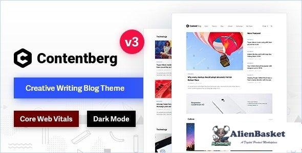 110133  Contentberg Blog v3.0.1 - Content Marketing Blog 