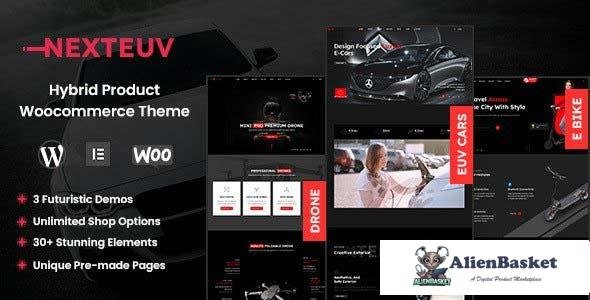 110140  NextEuv v1.0.3 - EV Shop, Single Product Store 