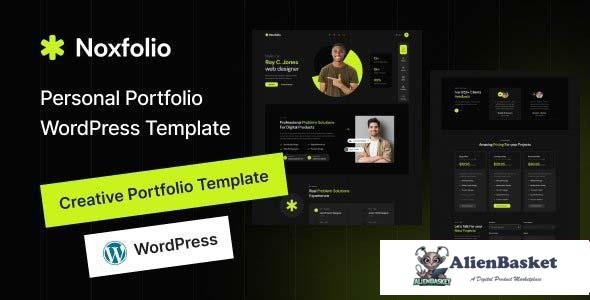 110139  Noxfolio v1.0.1 - Personal Portfolio Resume WordPress Theme 