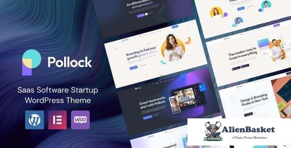110152  Pollock v1.1.6 - Saas Software Startup WordPress Theme 