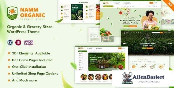 110154  Namm v1.0.4 - Grocery Shop WordPress Theme 
