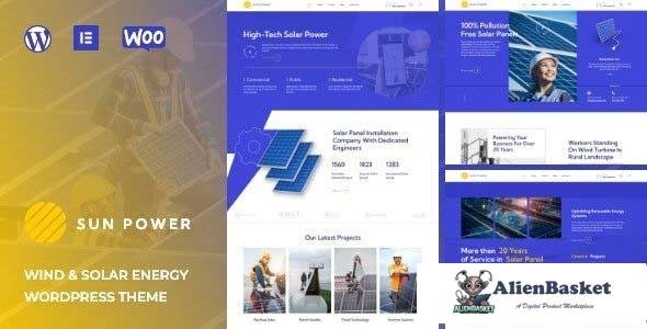 110173  SunPower v1.0.4 - Solar Renewable Energy Theme 