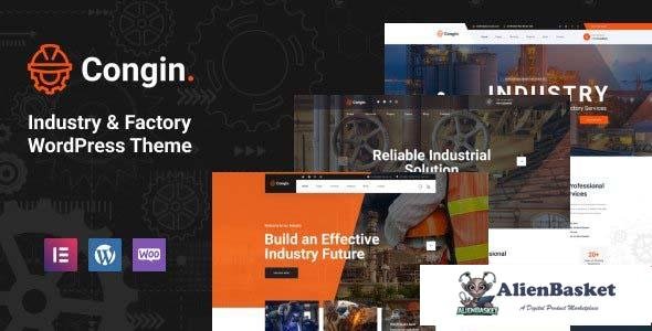 110176  Congin v1.0.3 - Industry & Factory WordPress Theme 