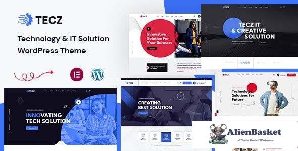 110286  Tecz v1.0.0 - IT Solutions & Technology WordPress Theme 