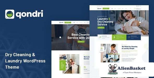 110304  Qondri v1.2.4 - Dry Cleaning & Laundry Services Wordpress Theme 