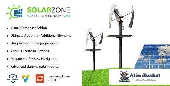 110332  Solar Energy v3.5 - Wind & Power Company WordPress Theme 