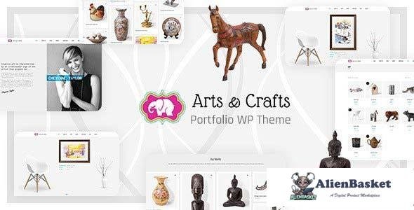 110339  Crafts & Arts v2.5 - Handmade Artist WordPress 