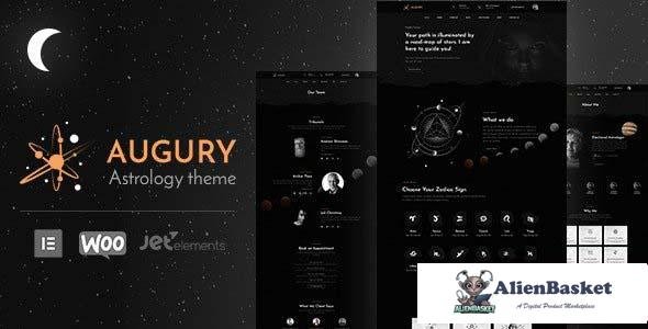 110340  Augury v2.4 - Horoscope, Astrology WordPress Theme 
